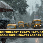 Weather Forecast Today: Heat, Rain and Monsoon Prep Updates Across India