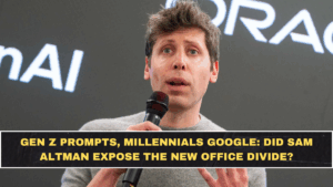 Gen Z Prompts, Millennials Google: Did Sam Altman Expose the New Office Divide?