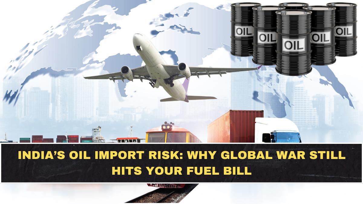 India’s Oil Import Risk: Why Global War Still Hits Your Fuel Bill