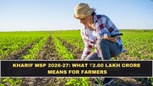 Kharif MSP 2026-27: What ₹2.60 Lakh Crore Means for Farmers