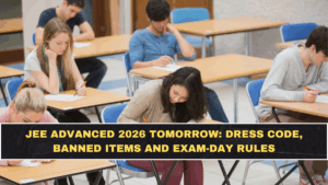 JEE Advanced 2026 Tomorrow: Dress Code, Banned Items and Exam-Day Rules